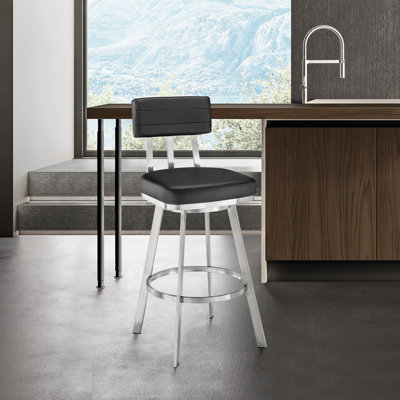 Bodhan Swivel Upholstered Counter Stool