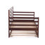 Lit de jour en bois massif avec gigogne escamotable Alexys-106240051