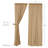 Francoise Cotton Blend Sheer Curtain Panel Pair