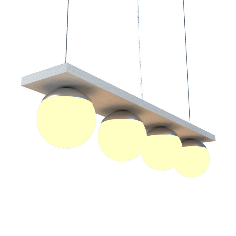 Luminaire suspendu Sfera Accord, Blanc organique