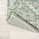 Truman Bohemian Medallion Textured Weave Green/Cream Indoor/Outdoor Rug