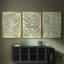 Driftwood Palm Leaf I - Toile tendue avec châssis sur mesure - 3 pièces-65391921-65391923