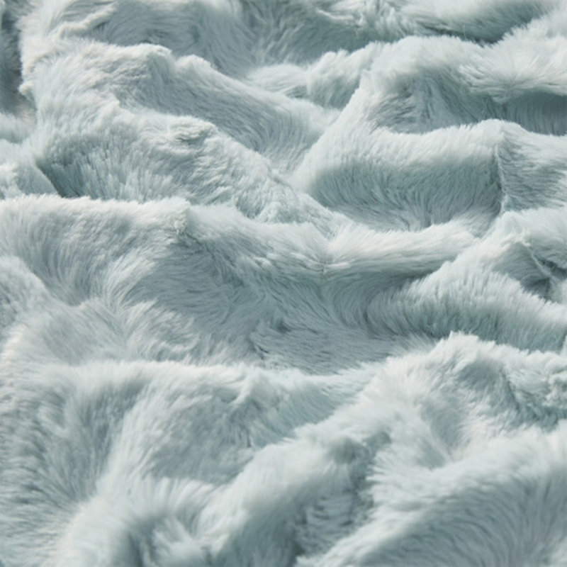 Couverture douce et confortable, Turquoise