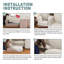 85% Polyester/15% Spandex Slipcover-797000121