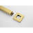 Brushed Gold Shower Head Bathroom - High Rainfall, Stainless Steel, Water Saving, Self-Cleaning Nozzle, All Standard Use Showering Gold, Fit-121169529