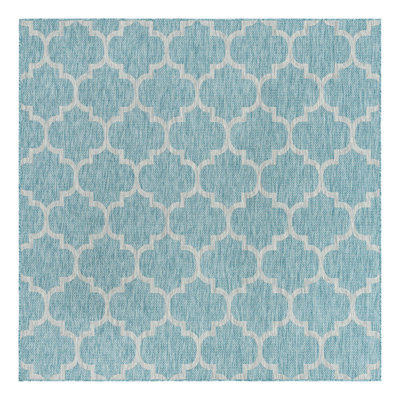 Tapis intérieur / extérieur à motif géométrique Hampstead 