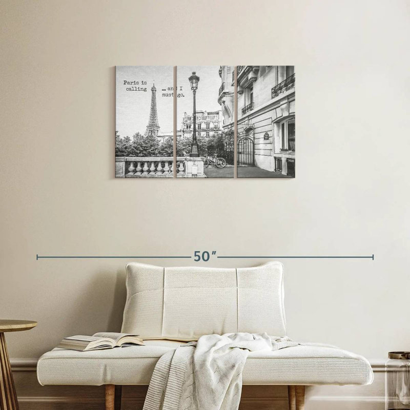 Rorry Paris Is Calling, 20" H x 33" W