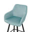 Aba Upholstered Bar Stool with Steel Frame-670517585