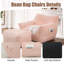 Fauteuil à billes surdimensionné et confortable, canapé-lit pour adultes pour chambre à coucher et décor de salon