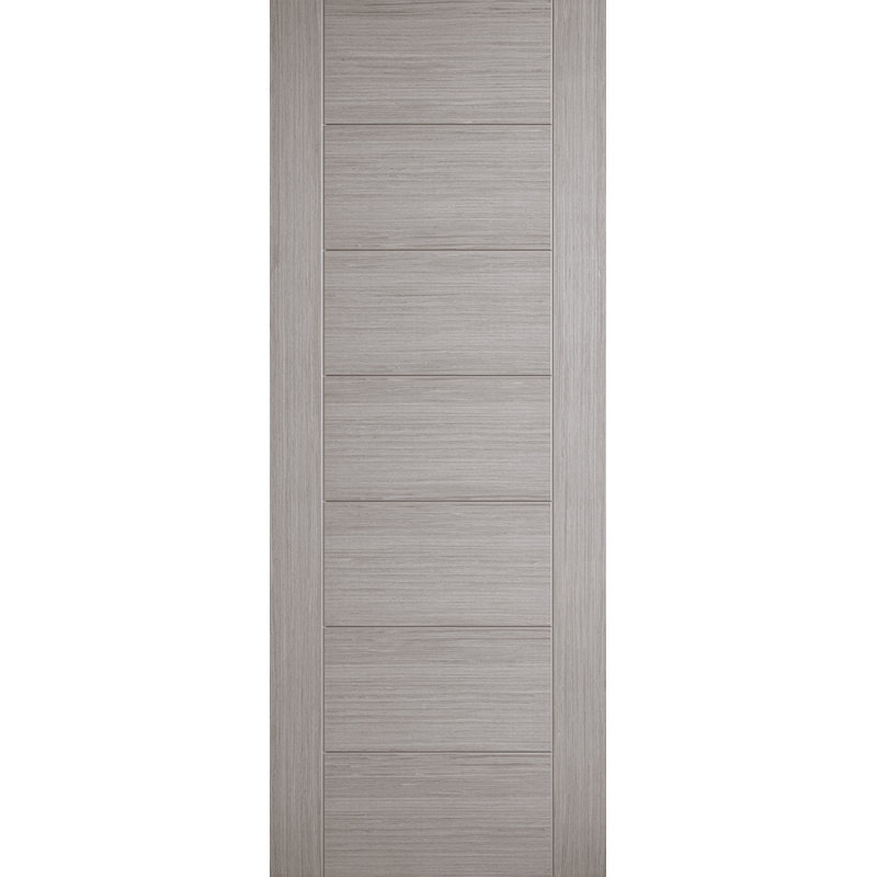 Hampshire Light Grey Internal Fire Door, 198.1cm H x 83.8cm W x 4.4cm D, Pre-Finished Grey