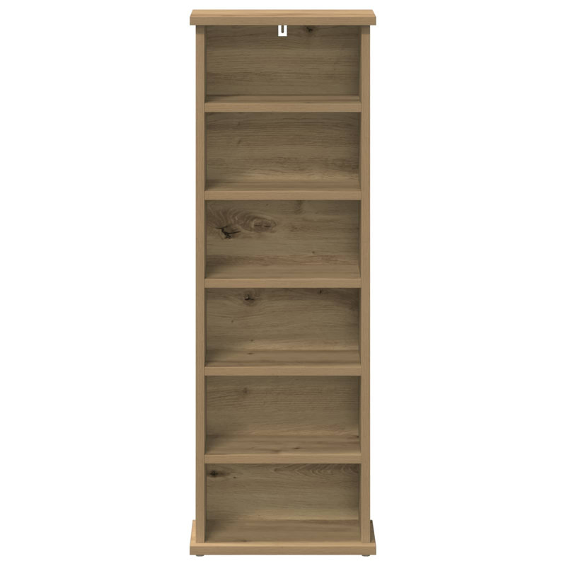 92 cm H Media Shelves, Artisan Oak