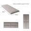 Kassius 30 cm x 75 cm Peel and Stick Upholstered Wall Paneling in Silver-1846590304