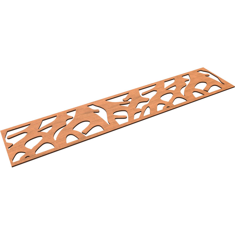 Moulure Manton, Cerisier, H 10 po x l 46,75 po x P 0,25 po