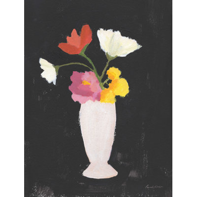 " Floral On Black I "