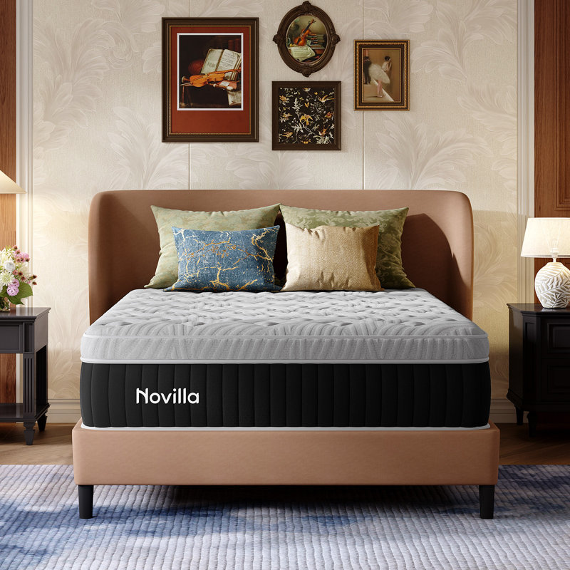 Novilla Cooling 7-Zones Support Pocket Sprung Mattress, 25cm, Kingsize (5')