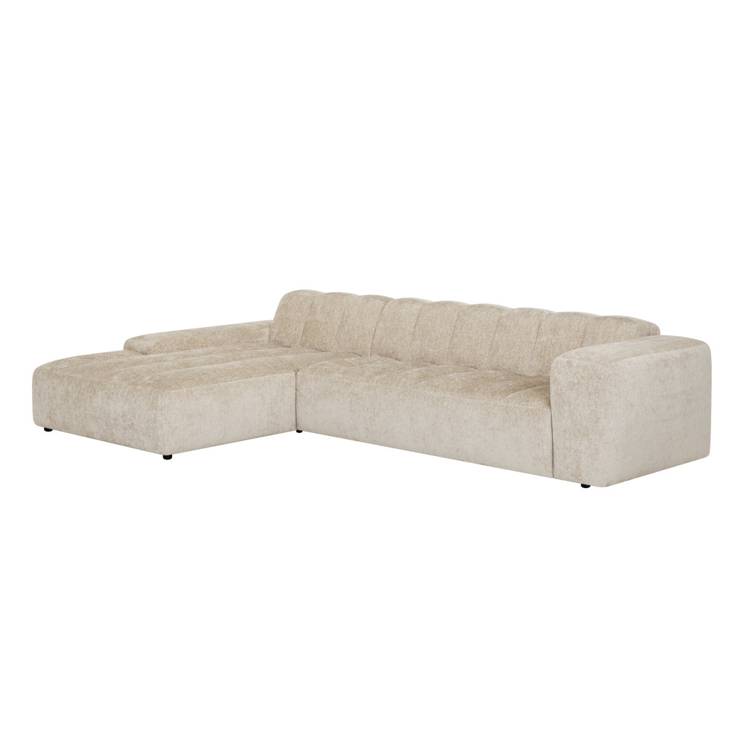 Ecksofa Amruth - großes Sofa Element - extra lange Chaise Longue