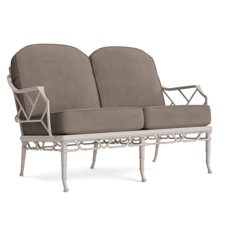 Calcutta Outdoor 2 - Seat Loveseat, Fusion Dove, Dove