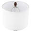 Lampe de table en résine Burkell USB