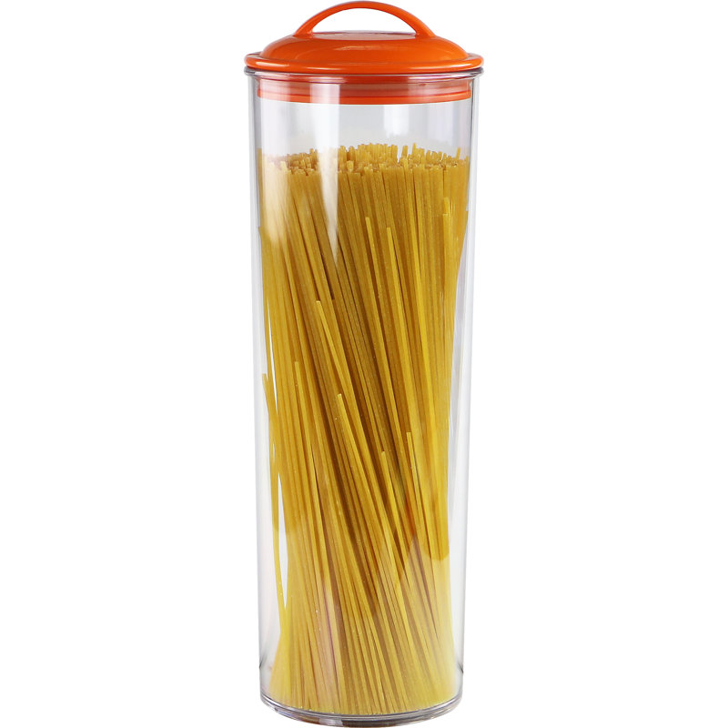 Reston Lloyd 2.25 QT Spaghetti Kitchen Canister, Orange