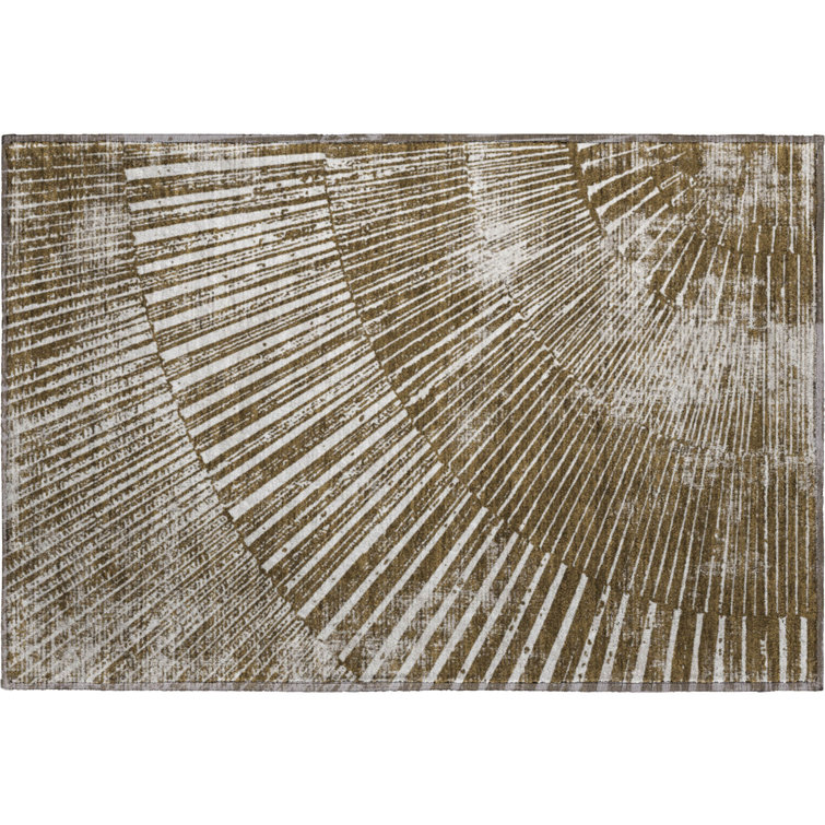 Cerrito Area Rug with Non-Slip Backing