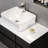 Alala Wall Mounted Single Bathroom Vanity With Engineered Stone Top