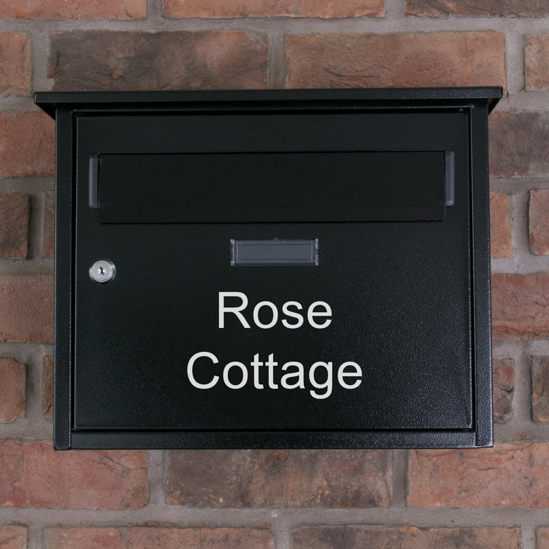 Lim Steel Wall Mounted Letter Box, Yes