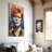 " David Bowie " Painting Print-337925224