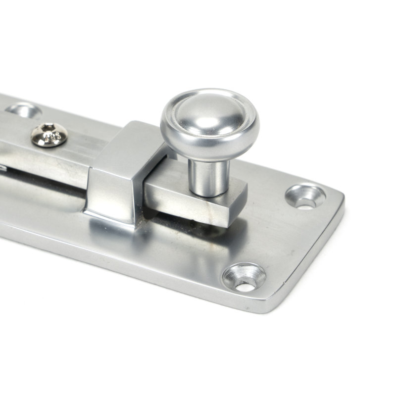 Universal Bolt, 4cm H x 15cm W x 3cm D, Satin Chrome