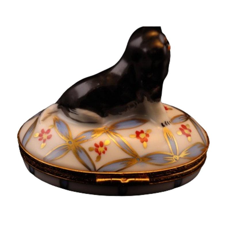 Dogs Handmade Ceramic Decorative Box