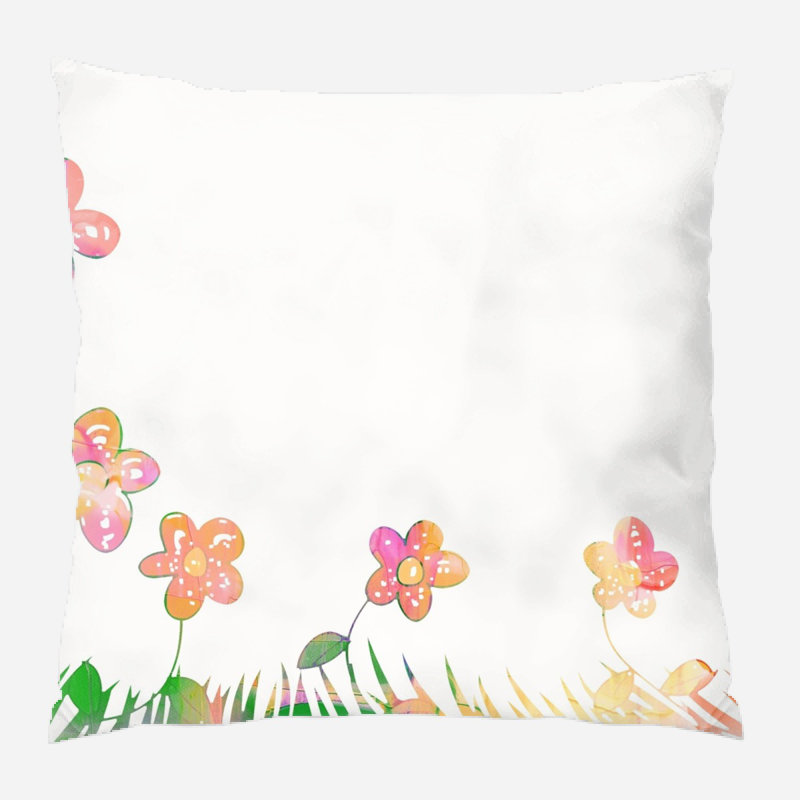 Coussin watercolour Szymanski, Microsuède, Intérieur