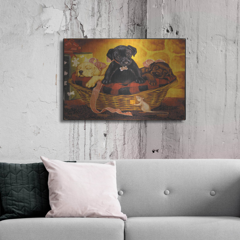 «Lab Basket» par Christopher Nick, H 24 po x l 36 po