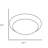 Capp Glass Flush Mount-25242862-25242861