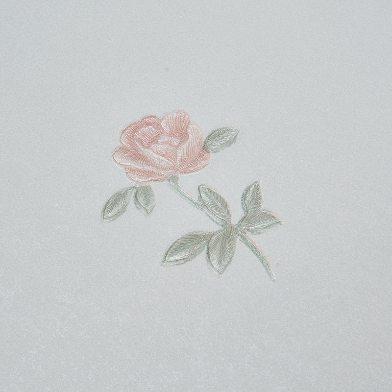 Non-Pasted Non-Woven 3D Embossed Wallpaper Roll