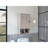 Medicine Cabinet Porto, Two Internal Shelves, Light Gray Finish-315748985