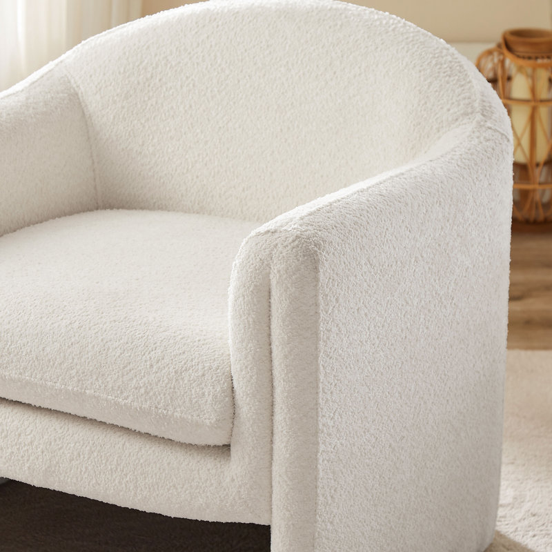 Fauteuil en laine de 31,2 po Jakelia
