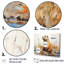 Minimalisme, castor brun sur toile-952609722-952609721