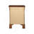 Louis Phillipe 3 Drawer Wood Nightstand-166158850