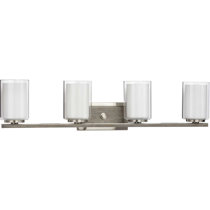 Mast 2 - Light Dimmable Vanity Light, Brushed Nickel