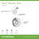 Birch HydroMersion Single Handle Shower Trim Kit with Escutcheon