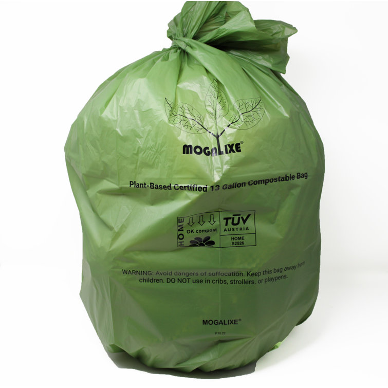 200 Pack] 2.6 Gallon Biodegradable Trash Bags