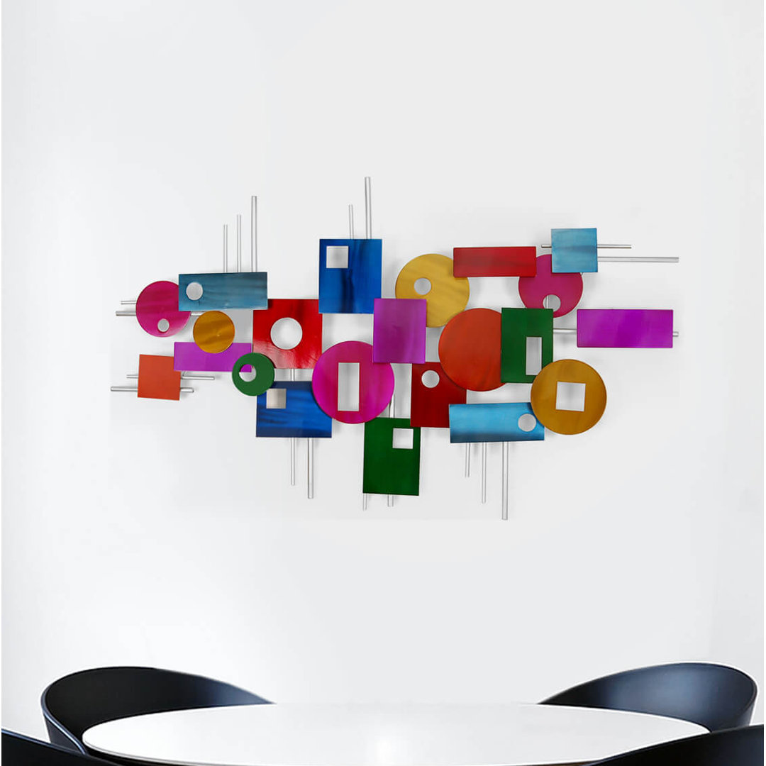 Composition Metal Painting Wall Décor