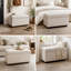 Banc de rangement avec repose-pieds 29,5 po avec couvercle relevable-1290086097