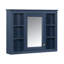 Armoire murale de salle de bain polyvalente en MDF de style moderne