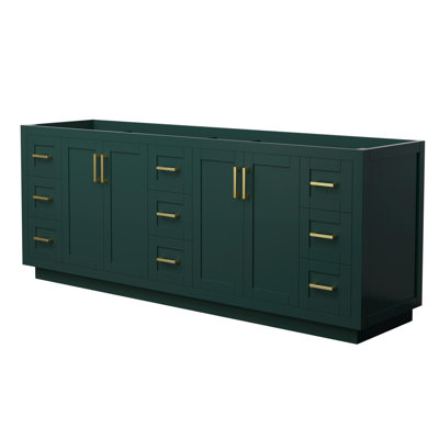 Base de meuble-lavabo double autoportante 83,25 po Miranda
