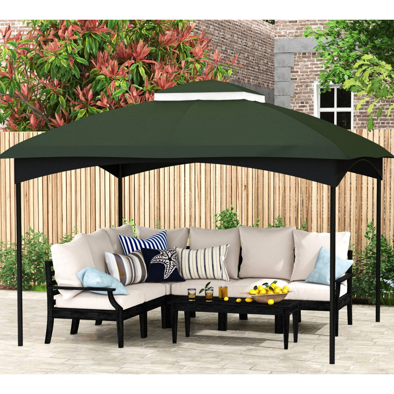 10' X 12' Gazebo Canopy Top Replacement, 2, . Improves Gazebo's Ventilation And Structural Stability Replacement Canopy, 2 With Drainage. Increases Air Circulation