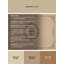 Tapis abstrait moderne et contemporain lavable à la machine Alexa Thanksgiving - beige-1470663405