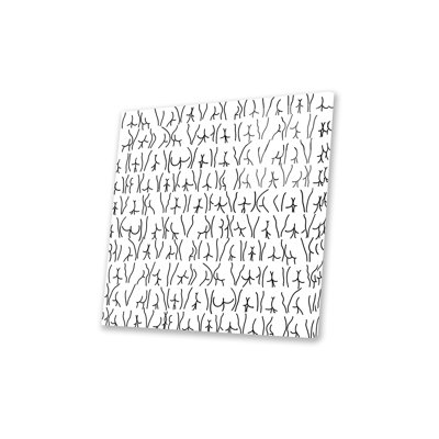 Ink Butts Print On Acrylic Glass
