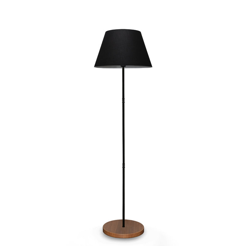 Lampe sur pied 57 ", Noir