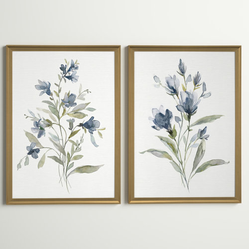 Andover Mills™ Linen Botanical III Framed 2 Pieces Print & Reviews ...