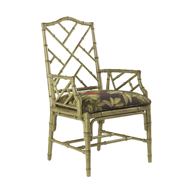 Island Estate Ceylon Arm Chair, Cilantro